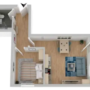 Coffeelounge: Zentrale Mit Kueche Inkl. Kaffee Apartment